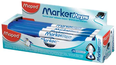 Maped Feutre pour tableau blanc Marker'Peps, bleu