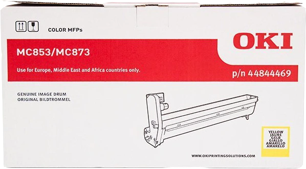 OKI 44844469 Tambour d'image Jaune (MC853/873)