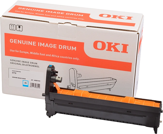OKI 46507415 Tambour d'image Cyan (C712)