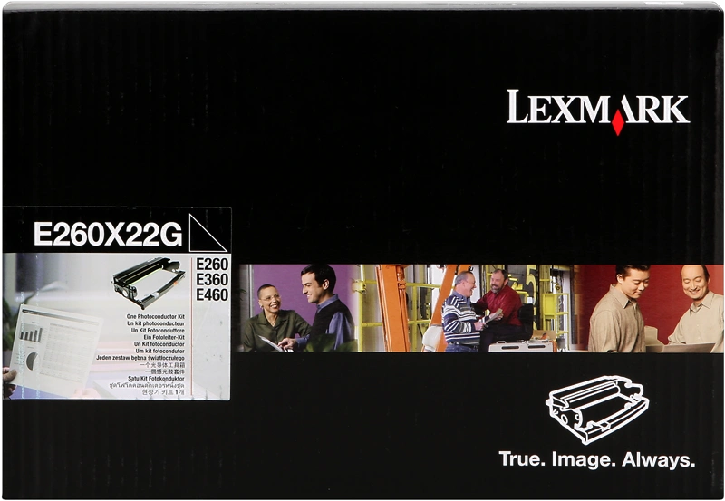 Lexmark E260X22G Tambour d'image Noir(e) (E260/360/460)