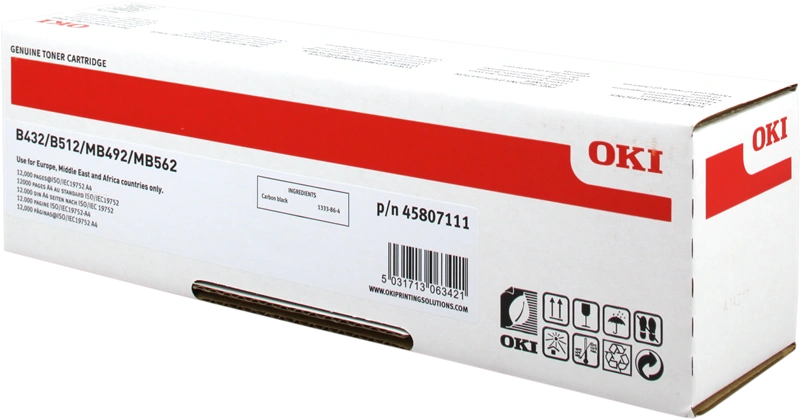 OKI 45807111 Noir(e) Toner