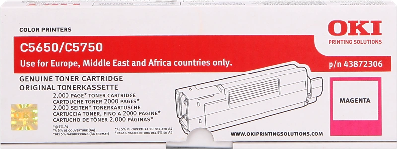 OKI 43872306 Magenta Toner
