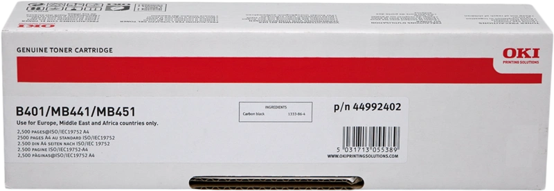 OKI 44992402 Noir(e) Toner