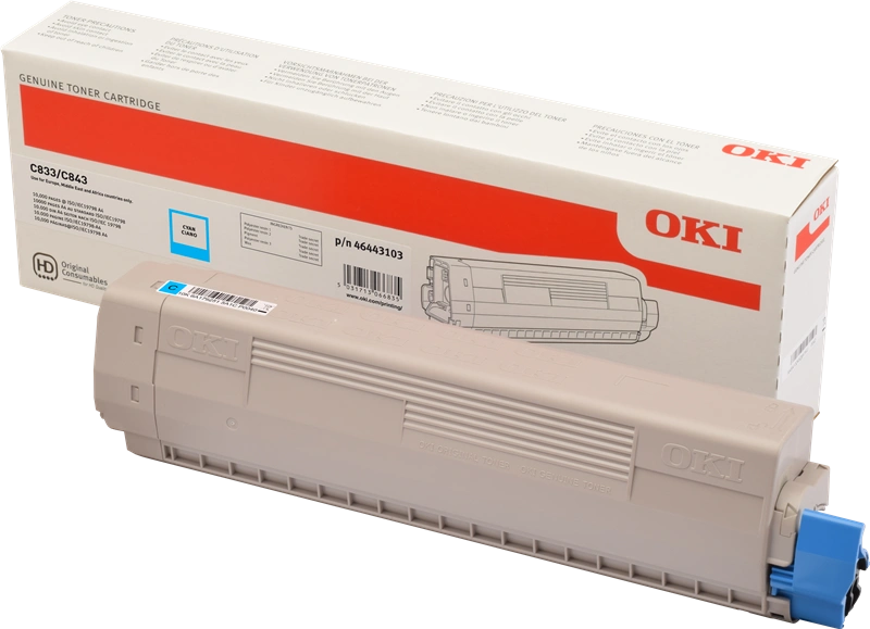 OKI 46443103 Cyan Toner