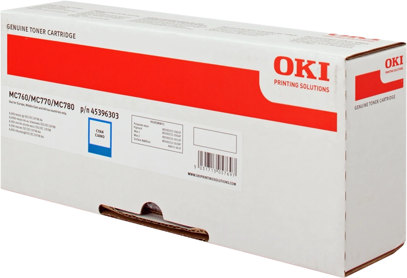 OKI 45396303 Cyan Toner