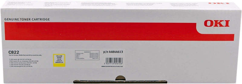 OKI 44844613 Jaune Toner