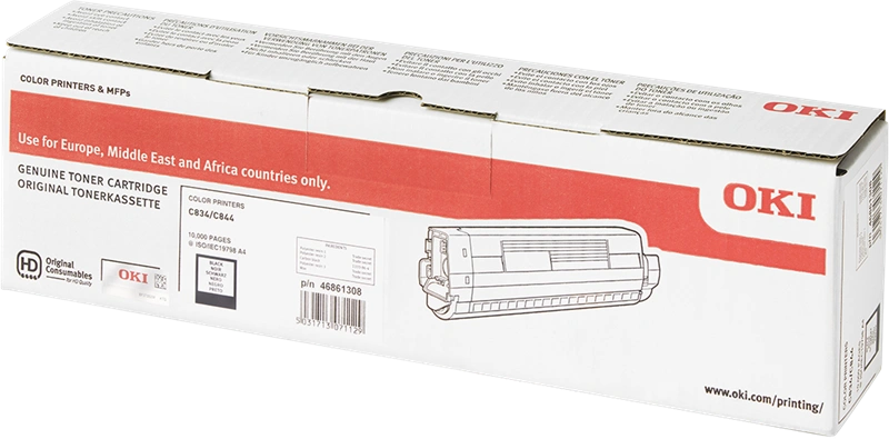 OKI 46861308 Noir(e) Toner