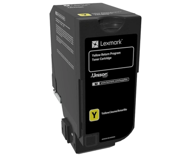 Lexmark 74C20Y0 Jaune Toner (CS/CX725)