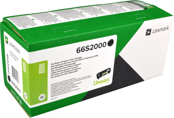Lexmark 66S2000 Noir(e) Toner ()