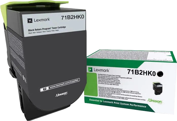 Lexmark 71B2HK0 Noir(e) Toner (CS/CX417/517)