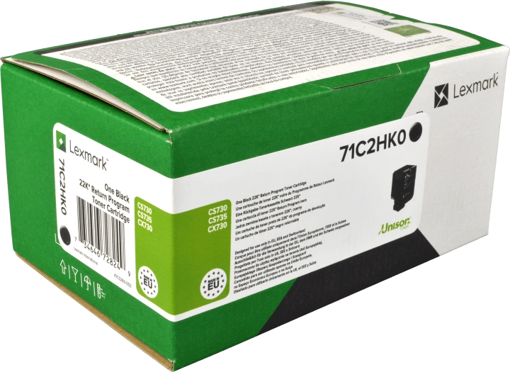 Lexmark 71C2HK0 Noir(e) Toner (CS/CX730/CS735)