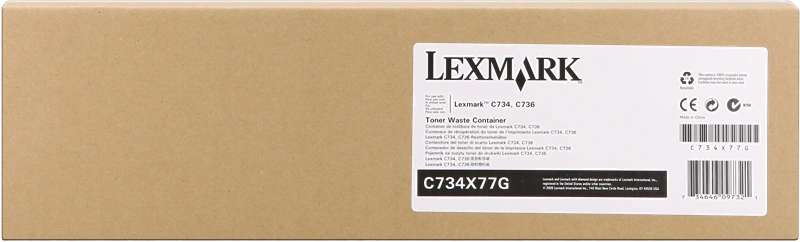 Lexmark C734X77G Réceptable de poudre toner (C734)