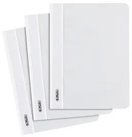 herlitz Chemise à lamelle, A5, en film PP, blanc
