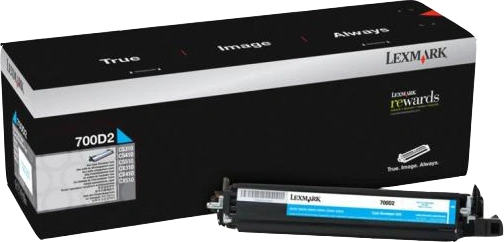 Lexmark Unité de développement 700D2 Cyan (70C0D20)