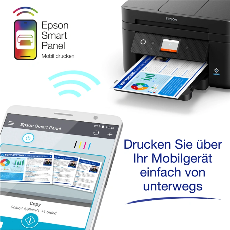 Epson WorkForce WF-2960DWF Imprimante multifonction Noir(e)