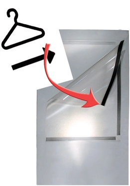 kerkmann Colonne d'informations tec-art, large, gris argent