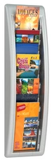 PAPERFLOW Porte-brochures mural Quick fit, 1/3 A4, gris