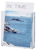 helit Porte-brochures mural "the help wall", A4, transparent