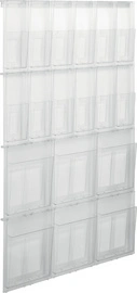 helit Porte-brochures mural "the placativ", transparent