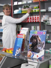 helit Porte-brochures de table "the helpdesk", A5 portrait