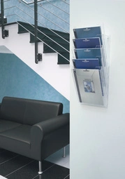 DURABLE Porte-brochures COMBIBOXX A4 set XL, transparent