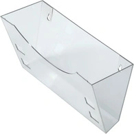 helit Porte-brochures "the grid", A5 /2x A6, transparent