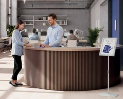 FRANKEN Porte-info PRO Security, A3, verrouillable