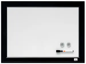 nobo Tableau blanc mural, (L)585 x (H)430 mm,cadre plastique