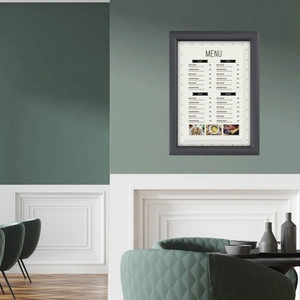 EUROPEL Cadre porte-affiche premium, A3, 25 mm, noir