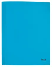 LEITZ Chemise à lamelle Recycle, A4, carton, bleu