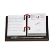 WONDAY Socle pour bloc éphéméride plastique fumé