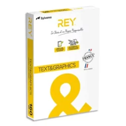INAPA Ramette 250 feuilles papier TEXT & GRAPHICS A4 160g CIE 170 haute Blancheur très satiné