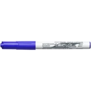 BIC Velleda 1741 Feutres pour Tableau Blanc Effaçables à Sec, Pointe Conique Moyenne - Bleu