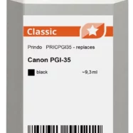 Cartouche d'encre Compatible avec Canon PGI-35 1509B001Prindo PGI-35 Noir