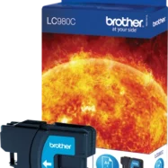 BROTHER Cartouche Jet d'encre Cyan LC980C