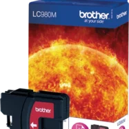 BROTHER Cartouche Jet d'encre Magenta LC980M