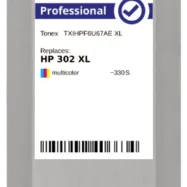 Cartouche d'encre Compatible avec HP 302 XL Plusieurs couleurs Tonex