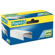 RAPID Blister de 2 x 5000 Agrafes galvanisées SP19, H6 mm, pointes aiguisées, agrafe jusqu'à 20 feuilles
