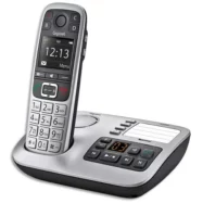 GIGASET Téléphone sans fil silver Solo E560A avec répondeur