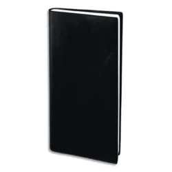 QUO VADIS Agenda Poche Janvier à Décembre 2024 Eco 1Semaine/1page + 1 page de note,9x17 cm PVC Noir – Image 2