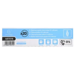 EXACOMPTA Bobine carte bancaire 57x40x12mm, 18 mètres, papier thermique 1 pli sans Bisphénol A 55g FSC – Image 5