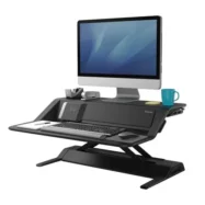 FELLOWES Plateforme assis-debout Lotus™ DX Noire 8081001