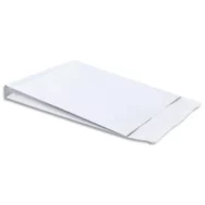 GPV paquet de 250 pochettes 120g vélin Blanc auto-adhésif, format C4 229x324mm, soufflet 30mm