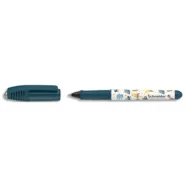 SCHNEIDER Roller à cartouche Zippi Bleu Space, pointe en acier inoxydable, cartouche encre Bleu