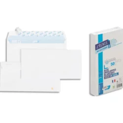GPV Bloc de 50 enveloppes post bloc 90 grammes format 110x220 mm